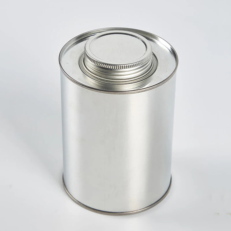 Small Collectables Metal Cans Round Tinplate Coffee Bean Storage Can Sealed Jar Tea Pot Container Home Packaging Box 1PCS Zpaxo 1PCS