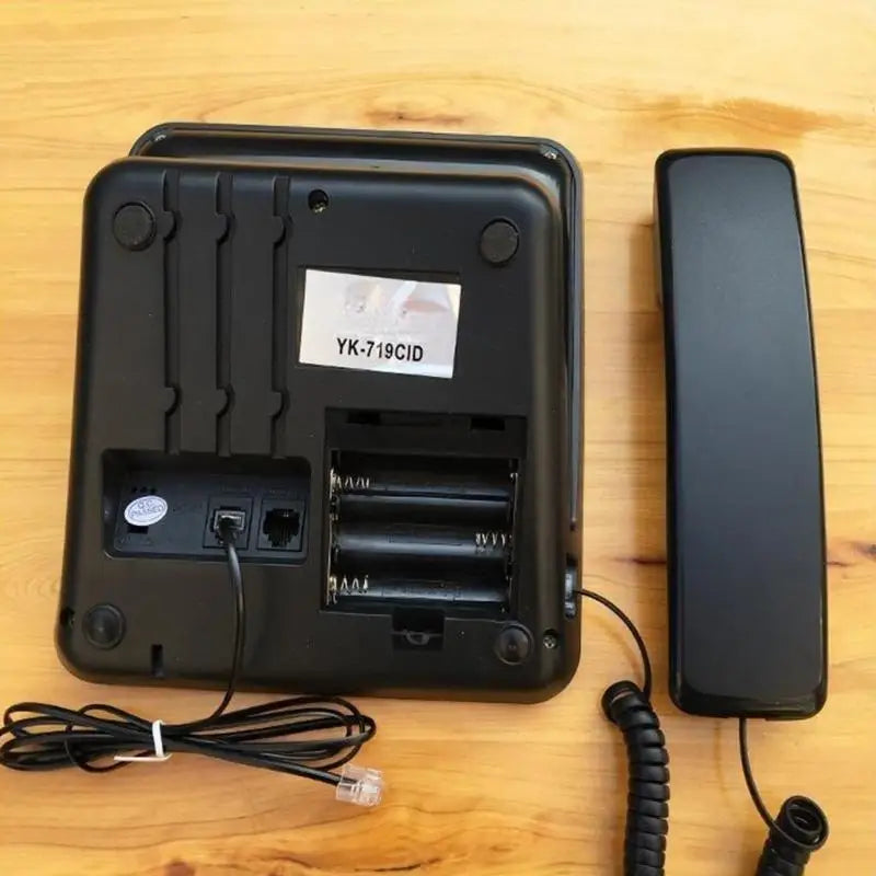 Desktop Corded Telephone Home Fixed Phone Landline Big Buttons Zpaxo