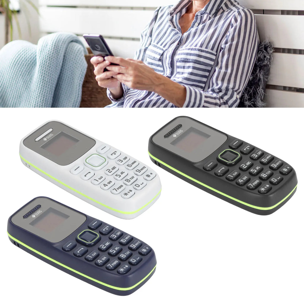 Dual SIM Mobile Phone Bluetooth Earphone Multi Language Support