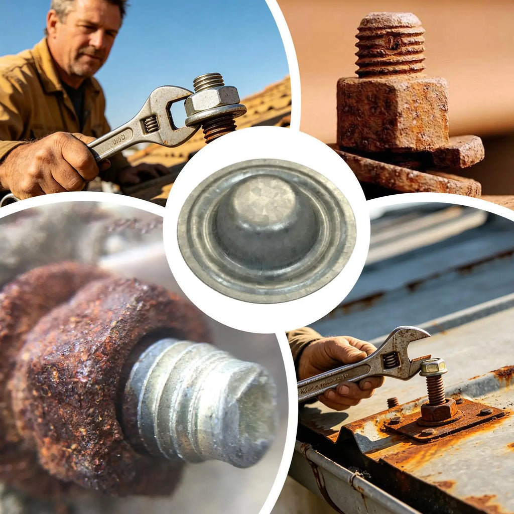 Metal Roof Screw Caps 50 Roofing Waterproof Seal Protective Homeowner