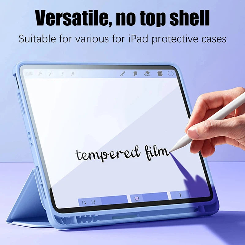 HD Tempered Glass For Apple iPad 10th 9th 8th 7th Screen Protector For iPad Mini 6 5 4 3 2 Pro 11 12.9 2022 2021 Protective Film Zpaxo