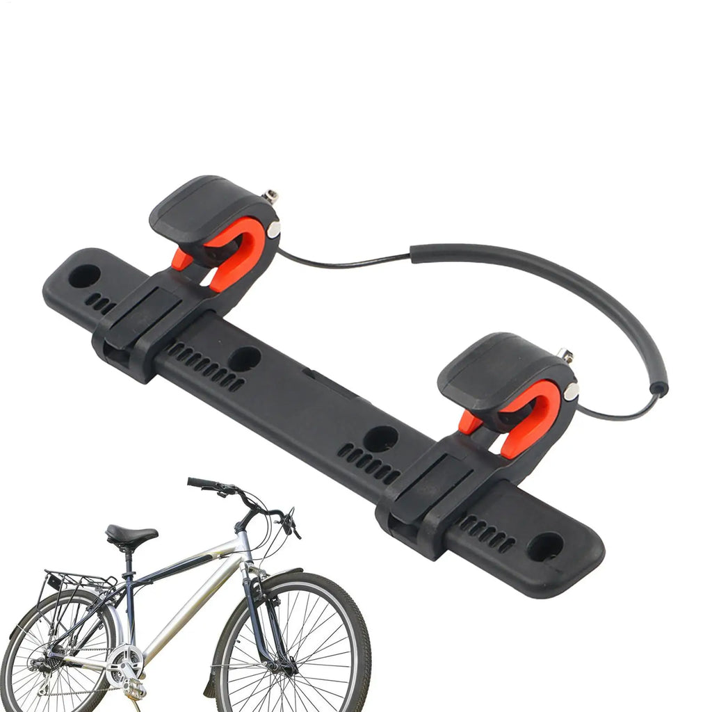 Adjustable Luggage Clip Bicycle Side Bag Buckle Saddle Rack