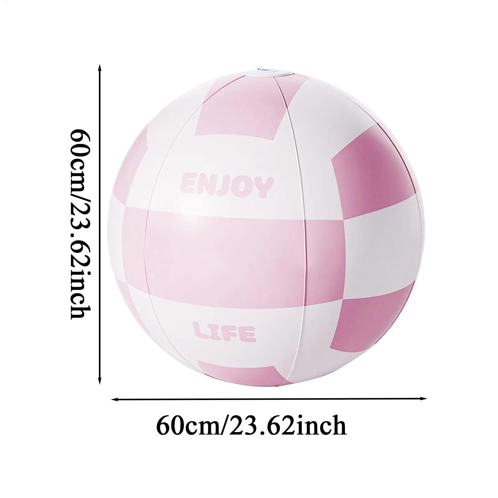 Giant Inflatable Ball Leakproof Thick PVC Pool Toys Big Kids Boys Zpaxo