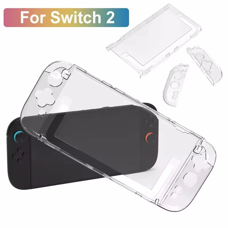 Hard Clear Games Frame Protector Case Transparent Crystal Shell