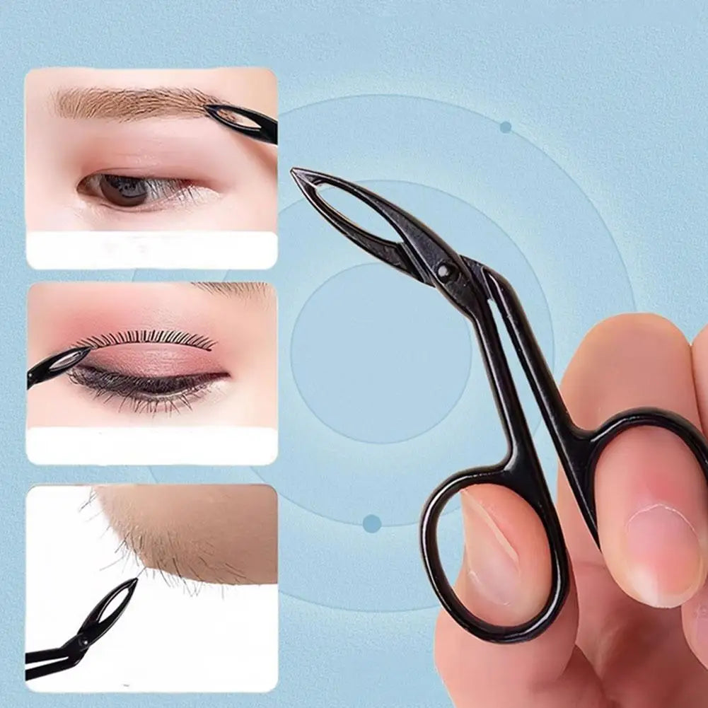 Stainless Steel Precision Eyebrow Tweezers | Makeup Beauty Tool Eyebrow Tweezers Zpaxo