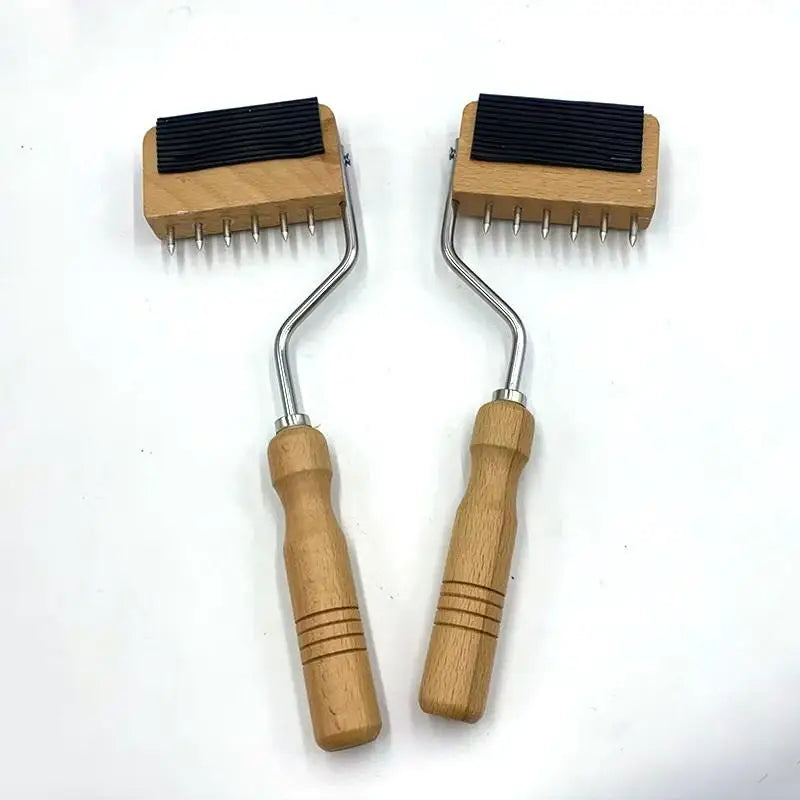 Handle Upholstery Tool Webbing Stretcher Close To The Frame Puller Tight Framing Wood For Carpet Canvas Textile Ribbon Household Zpaxo