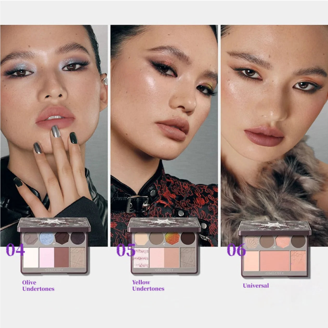 Girlcult MARTIAL WORLD COMPLEX All-in-one Face Palette Eyeshadow Zpaxo