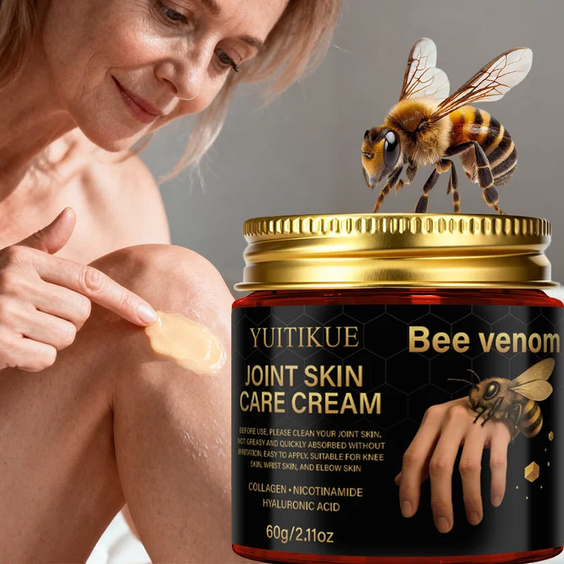YUITIKUE Bee Venom Body Joint Cream – Collagen & Hyaluronic Acid Body Joint Cream Zpaxo