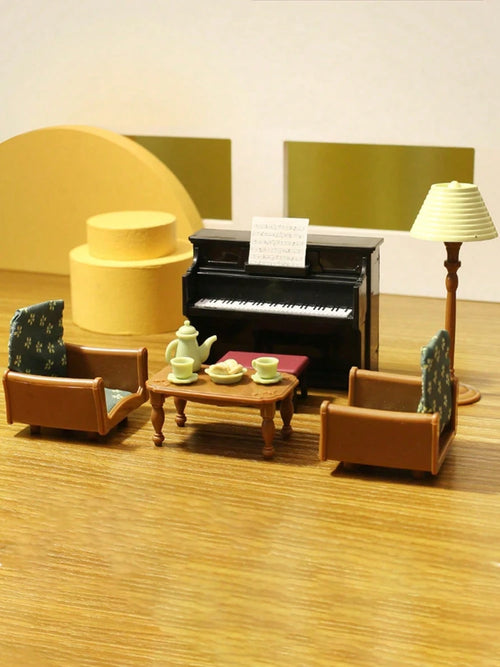 1 12 Miniature Furniture Forest Family Simulation Scene Model Variou Zpaxo
