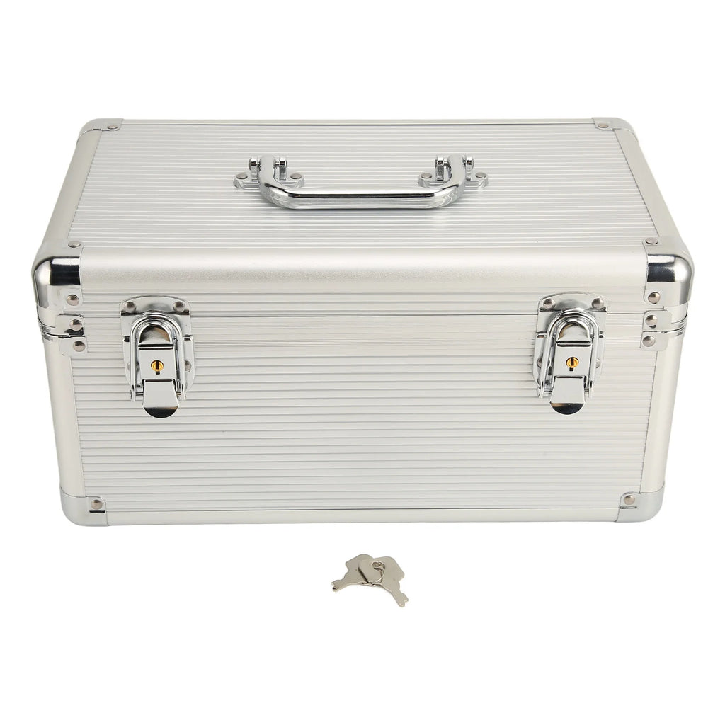 Hard Drive Case Storage Box 14 Bays Double Lock Design