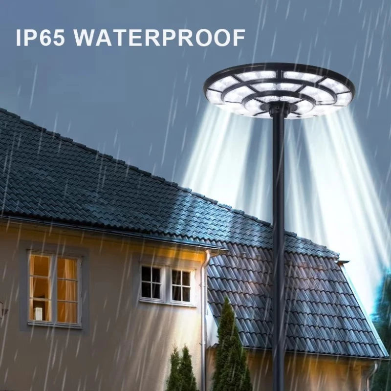 Solar Street Light 600W Radar Motion Sensor 1068pcs LED Garden Outdoor Park Road Lighting Garden Patio Security Flood Light Zpaxo
