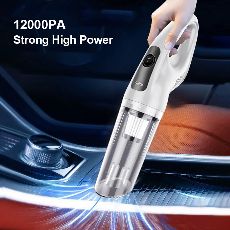 Handheld Vacuum Cleaner Household Wireless Vacuum Cleaners Rechargeable High Power Dry Wet Button Vacuum Cleaner For Car Home Zpaxo
