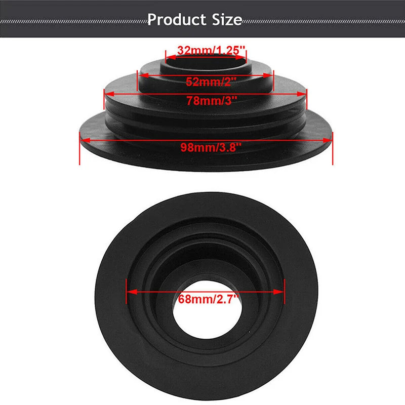 Rubber Headlight Dust Cover – Universal LED & HID Seal Cap