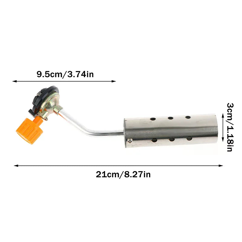 Portable Versatile Propane Torch Outdoor Camping BBQ Adjustable Flame Zpaxo