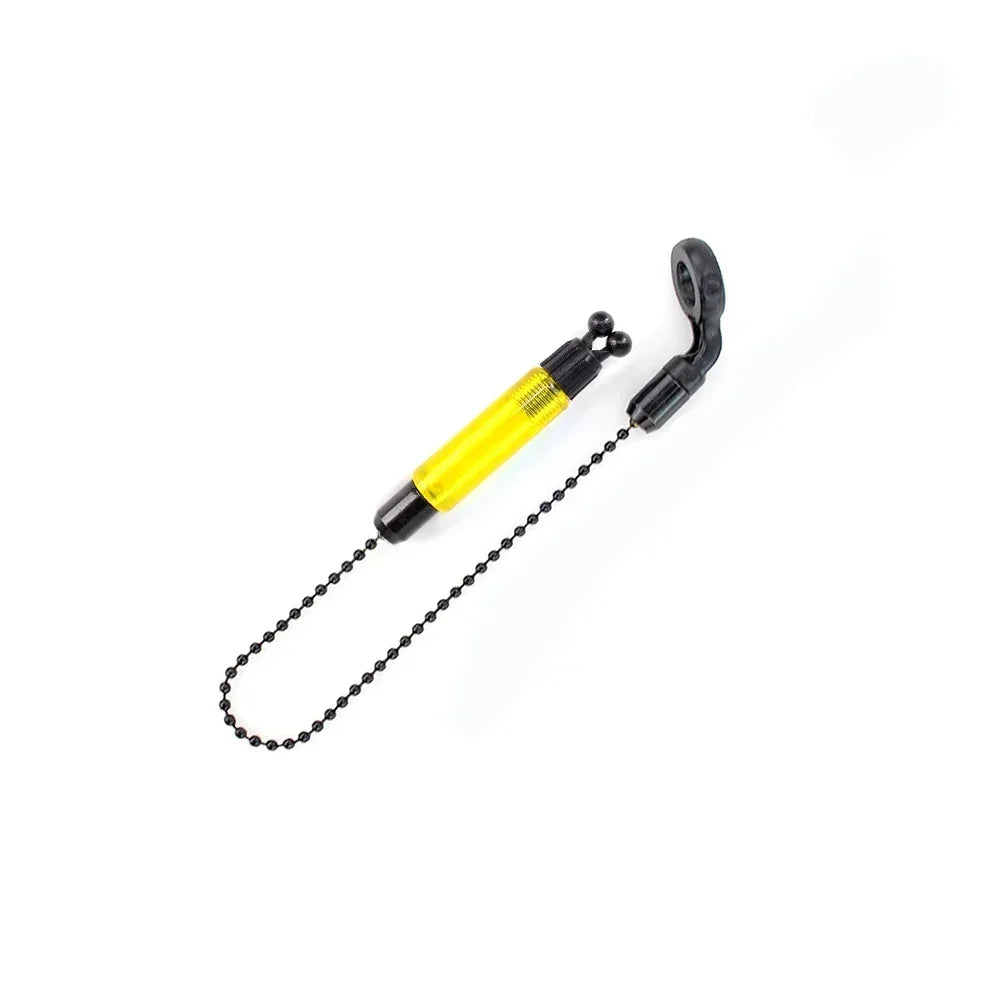 HIRISI Carp Fishing Soft Chain Swinging Device Fishing Pliers Bite Signal Alarm Durable Hanger Swinger Fish Tools Accessories Zpaxo B2024-Yellow