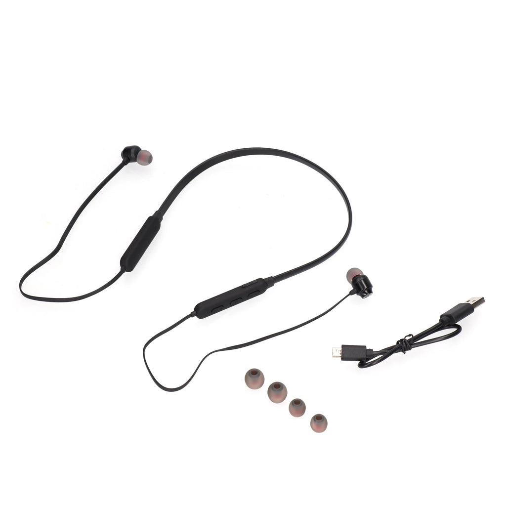 Neck Wearing 5 1 Headphone Wireless Earbud Neckband Headset Exercise