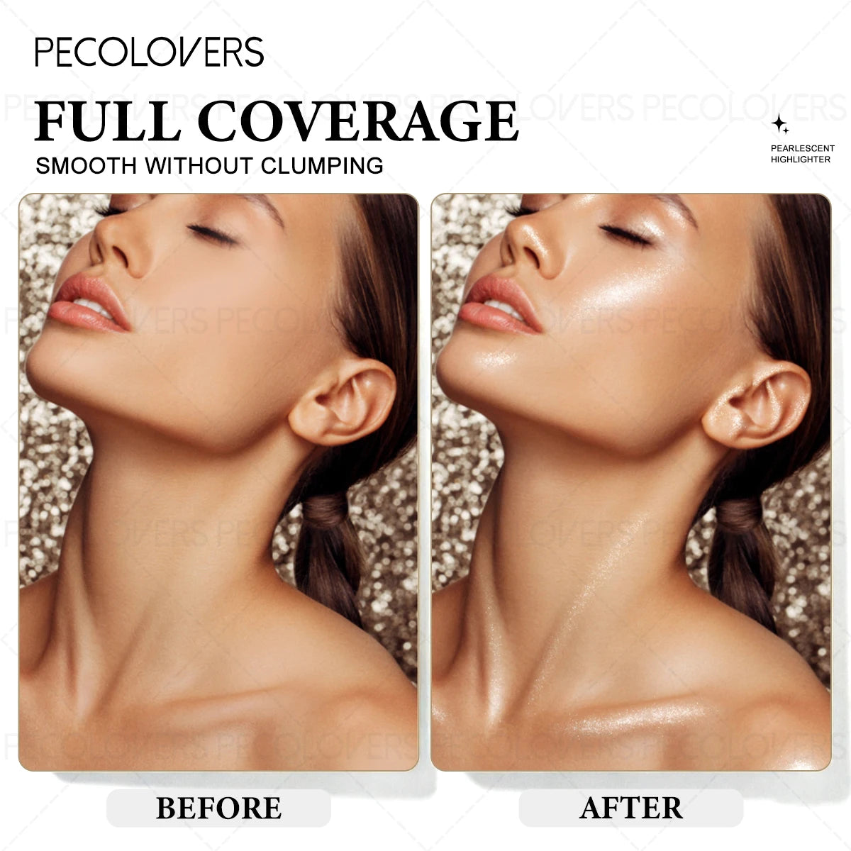 1PC Explosive Highlighter Eyeshadow Powder, Waterproof, High-gloss Silkworm Brightening, Perfect Holiday Gift for Girls Zpaxo