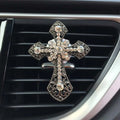 Aroma Jesus Cross Conditioning Car Smell Flavoring Diamond Air Zpaxo black