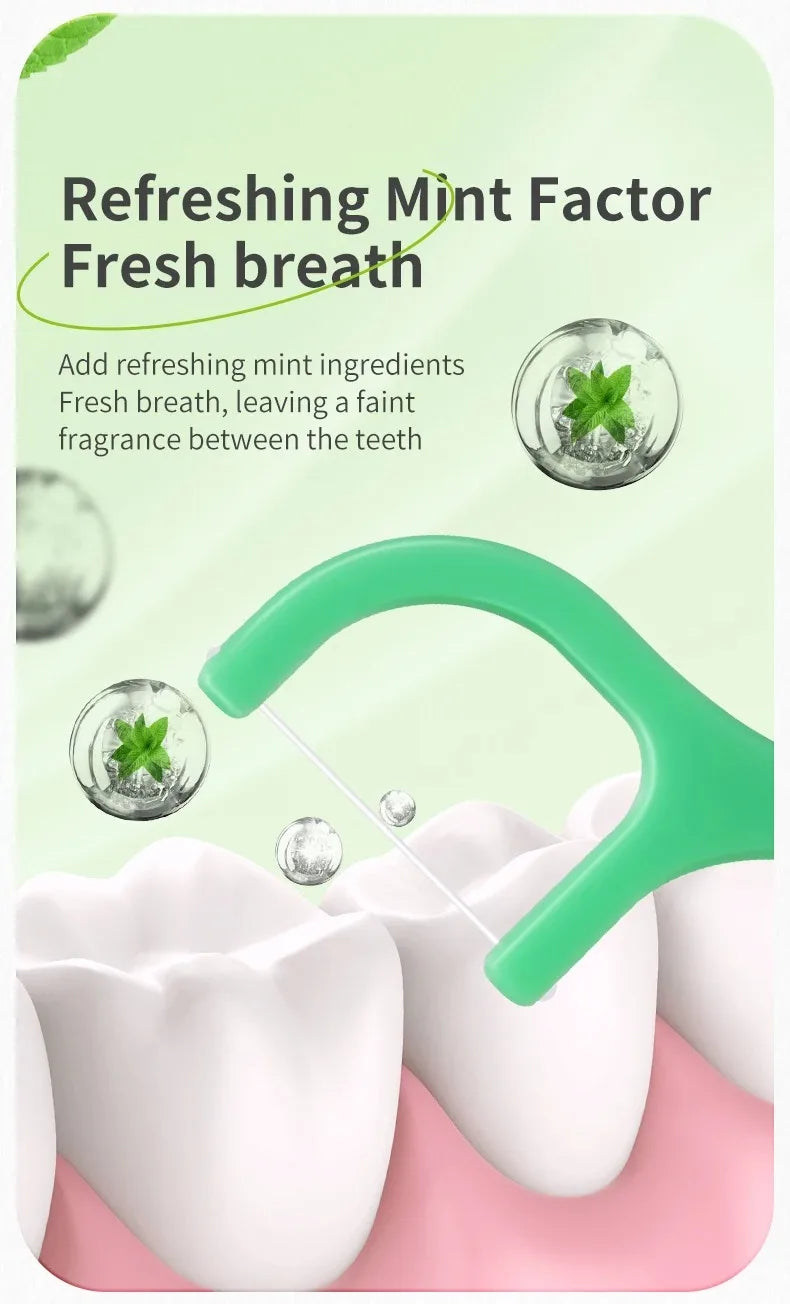 Ultra-Fine Toothpicks Set - 600/300/150/50pcs Portable Disposable Care Floss for Deep Oral Cleaning Home Care Pack Zpaxo