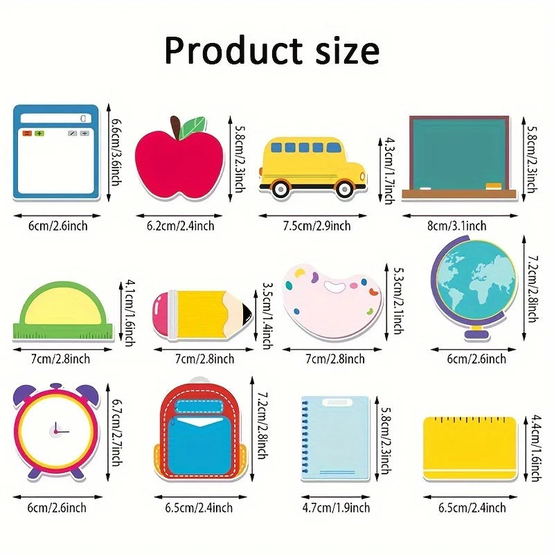 360 Sheets Cute Sticky Notes Cartoon Sticky Self Stick Memo Pad for Office School Zpaxo