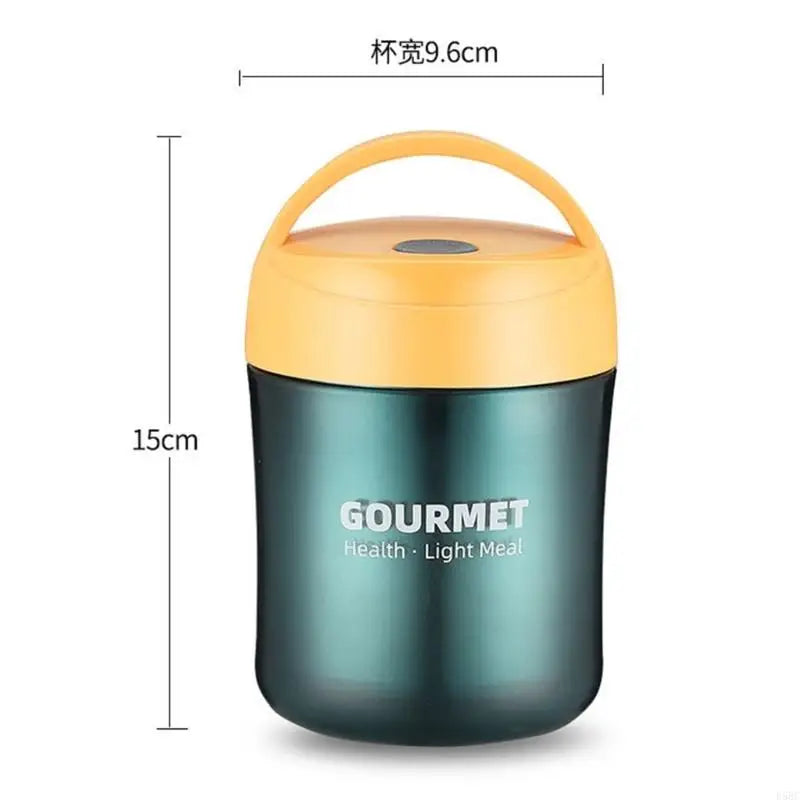 Nonrust Steel Thermal Water Bottle 550ml Wide Mouthes Cold Retention Sports Zpaxo