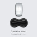 Ergonomic Mouse Pad Wrist Rest Keyboard Silicone Transparent Desktop