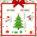 Santa Reindeer Holiday Magnets Magnetic Christmas Tree Refrigerator