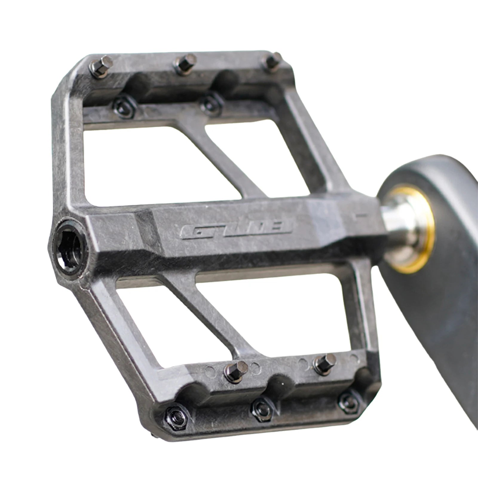 1 Pair Ultralight Mountain Bike Pedals 3 Bearings Titanium Shaft Flat