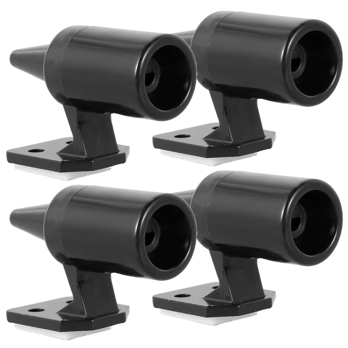 4Pcs Car Ultrasonic Physical Sirens Warning Whistle Device Animal Repelling Outdoor Safety Mini Motorcycle Attachment Save Deer Zpaxo One holes