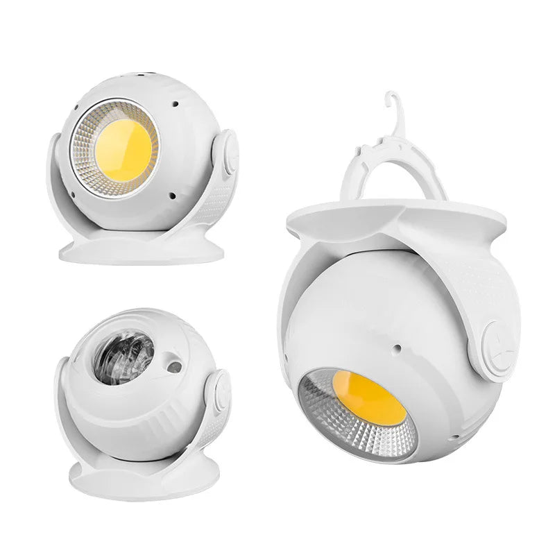 Rechargeable Camping Lantern – Aurora & Starry Sky Projector