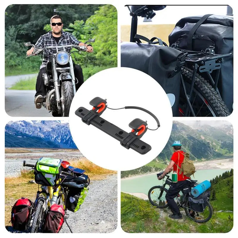 Bicycle Side Bag Buckle 360 Degree Adjustable Luggage Motorcycles