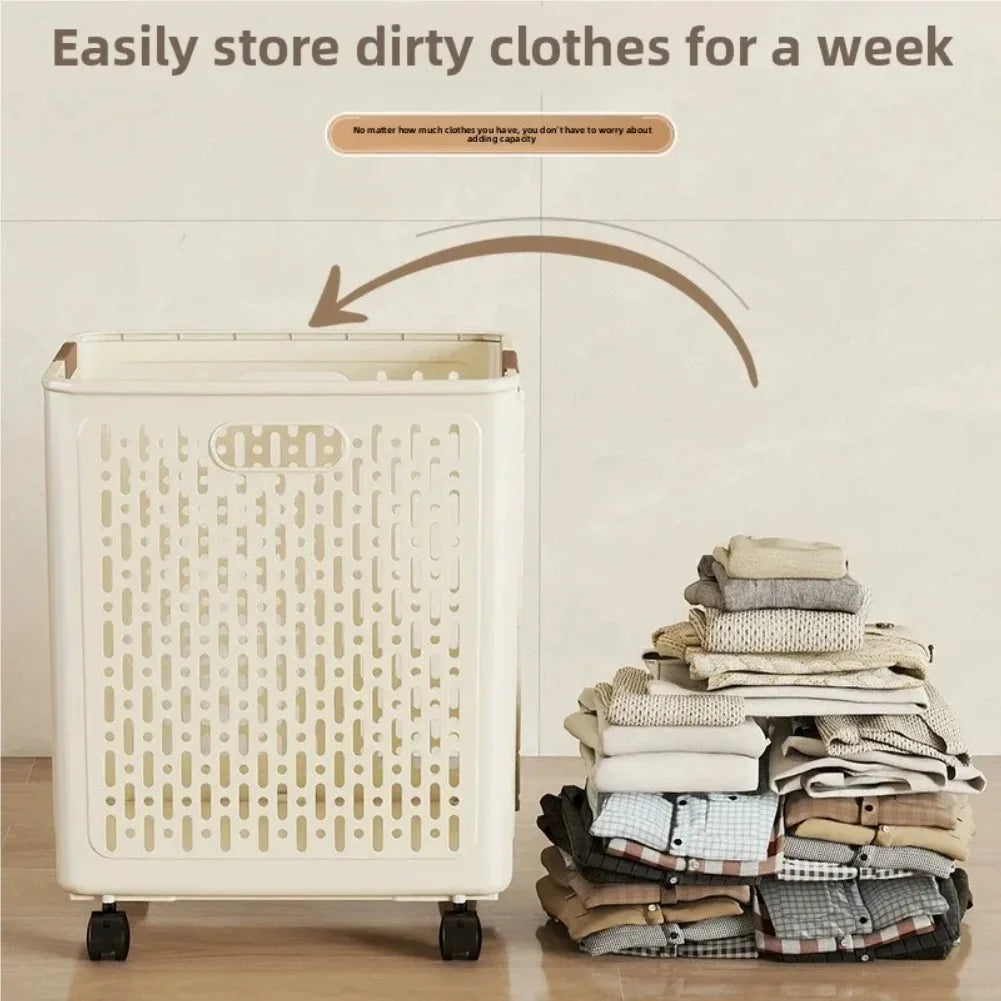 Dirty Basket Foldable Dirty Clothes Basket Dirty Clothes Storage Basket Laundry Basket Bathroom Toilet Clothes Artifact Zpaxo