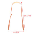 Pure Copper Tongue Scraper – Bad Breath & Oral Care Tool Tongue Scraper Zpaxo C