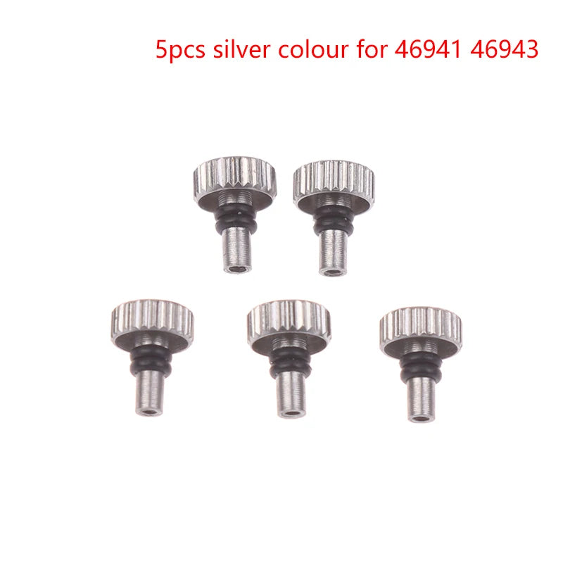 1 7009 8200 Watch Crown Head Ccrown Stainless Steel Handle 46941 Zpaxo B5pcs 46941