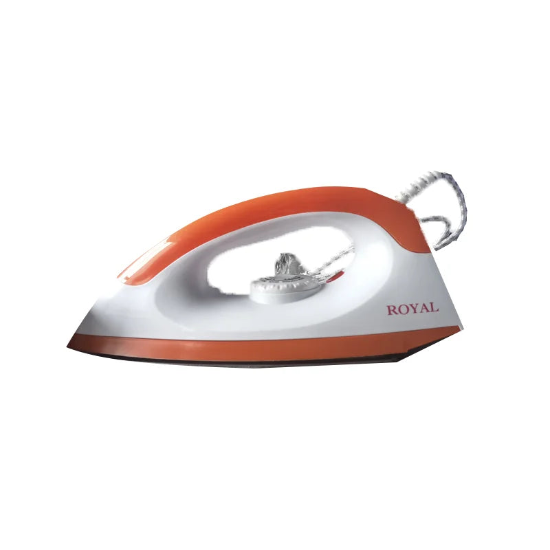 Electric Iron 1000W 5 Gear Adjustable Household Dry Ironing without Water Iron Hot Drilling Heat Transfer for Home Travel Zpaxo orange EU