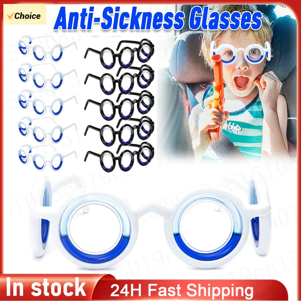 5- Anti-nausea Eyewear Without Lens Multipurpose Motion Sickness Zpaxo