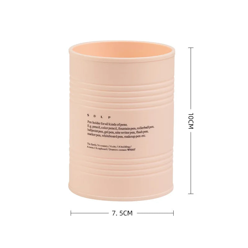 Creative Pencil Holder Pen Cup Makeup Brush Colored Pencils Crayons