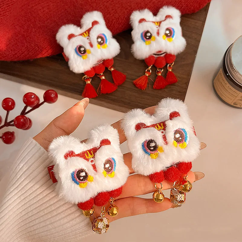 Chinese Tassel Hair Clip – Hanfu New Year Headwear 1-2 Pack