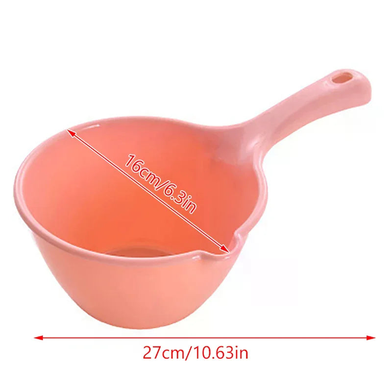 Watering Flowers Bathing Plastic Water Ladle Bath Dippers Scoop Zpaxo