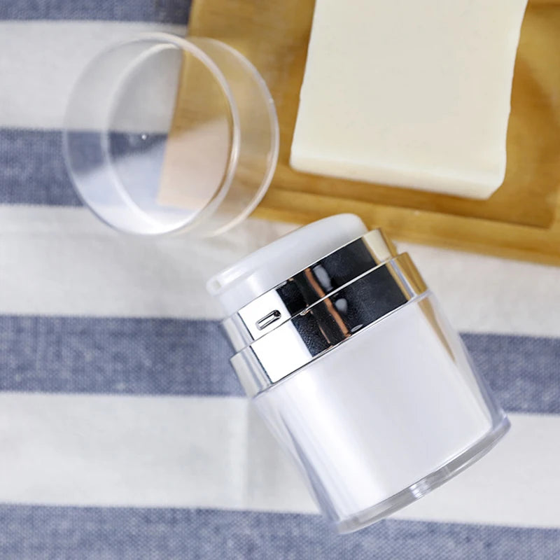 15ml 30ml 50ml 100ml vacuum-pressed bottles for face cream lotion eye cream foundation liquid and separator portioned bottles Zpaxo