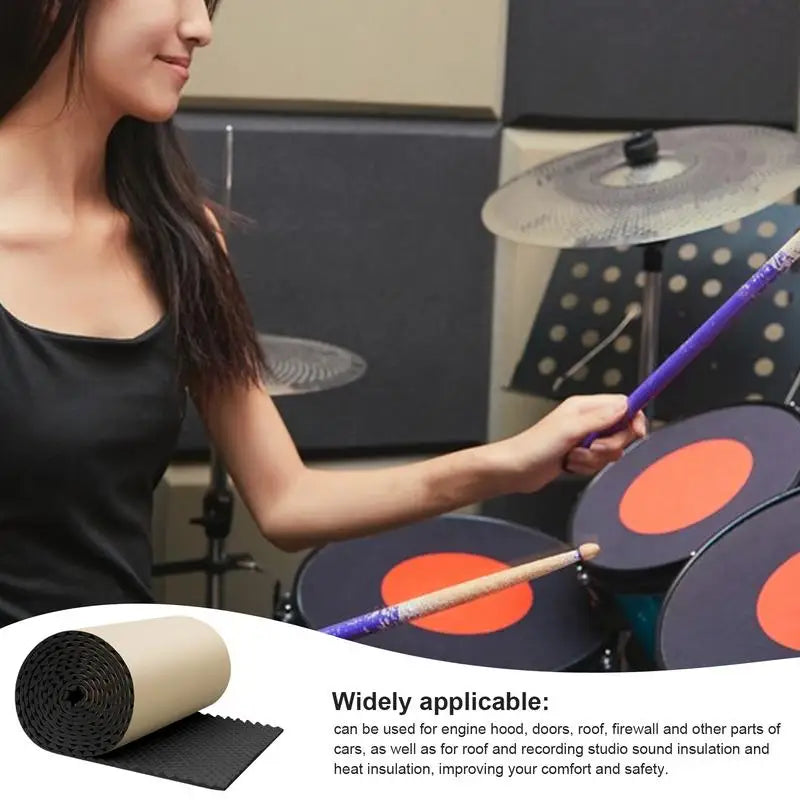 Self-adhesive Car Sound Insulation Cotton Absorbing Ktv Wall Indoor