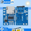 GPD2846A MP3 Decoder Module MicroSD TF Card Slot 2W Class-d Amplifier Zpaxo Default Title