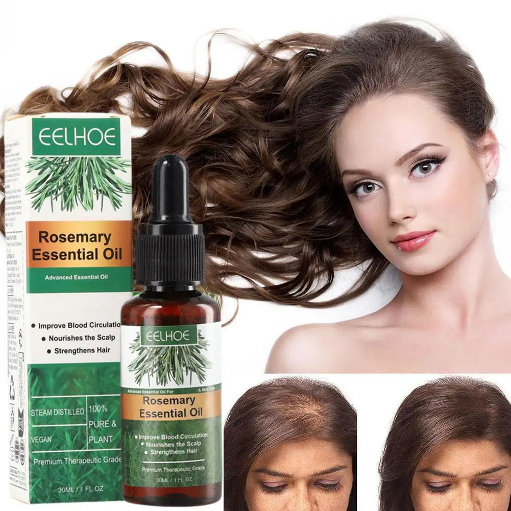 1/2/3pcs Rosemary Essential Oil Hair Growth Oils Natural Hair Essential Oils For Repair Damaged Hair Nourish Shiny Hair Care Zpaxo
