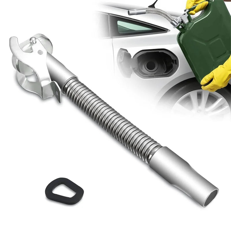 Flexible Stainless Steel Jerry Can Spout – Fuel Nozzle