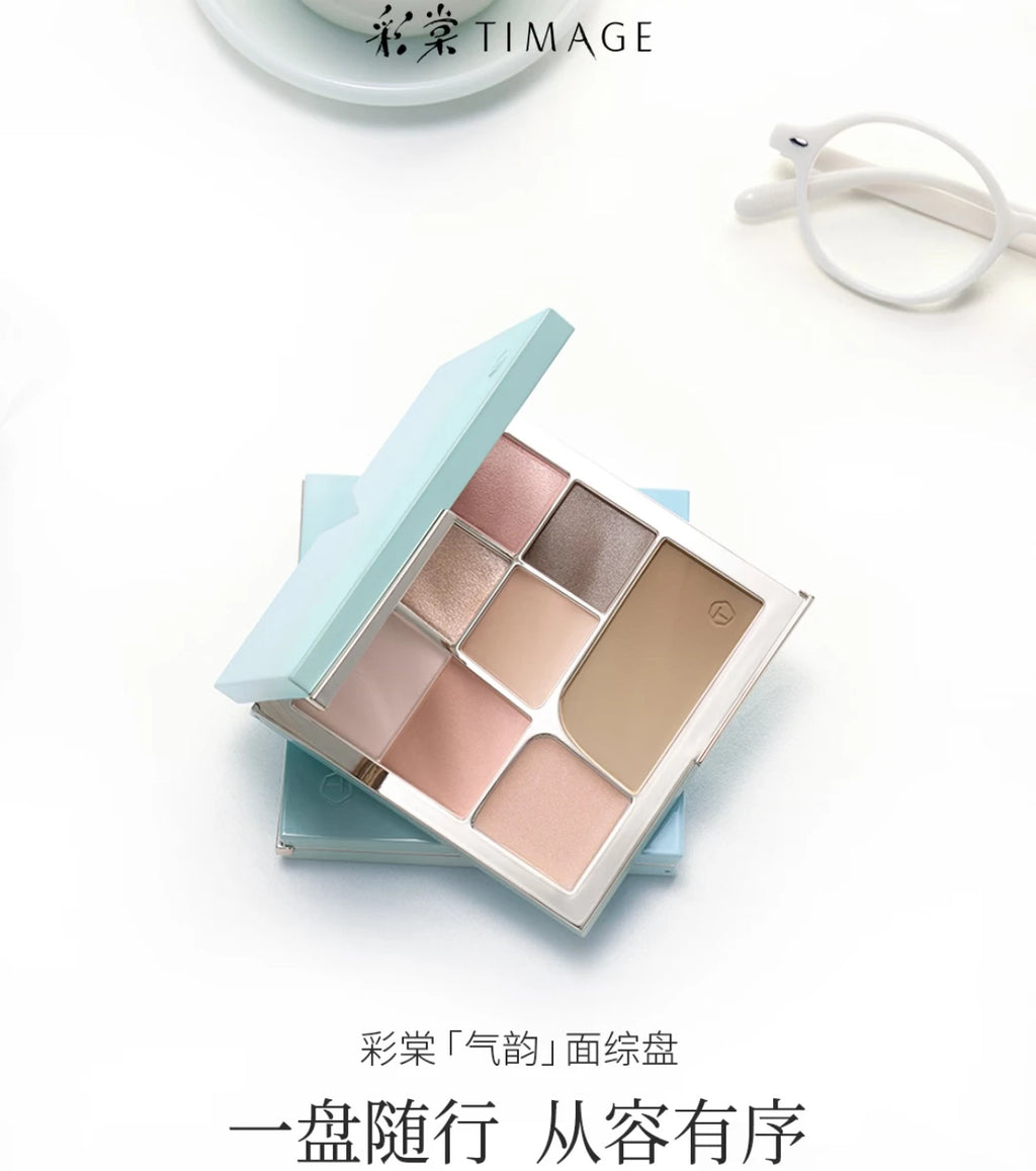TIMAGE New Multi Eyeshadow Palette Matte Satin Shimmer Color Face Makeup Cosmetics Zpaxo