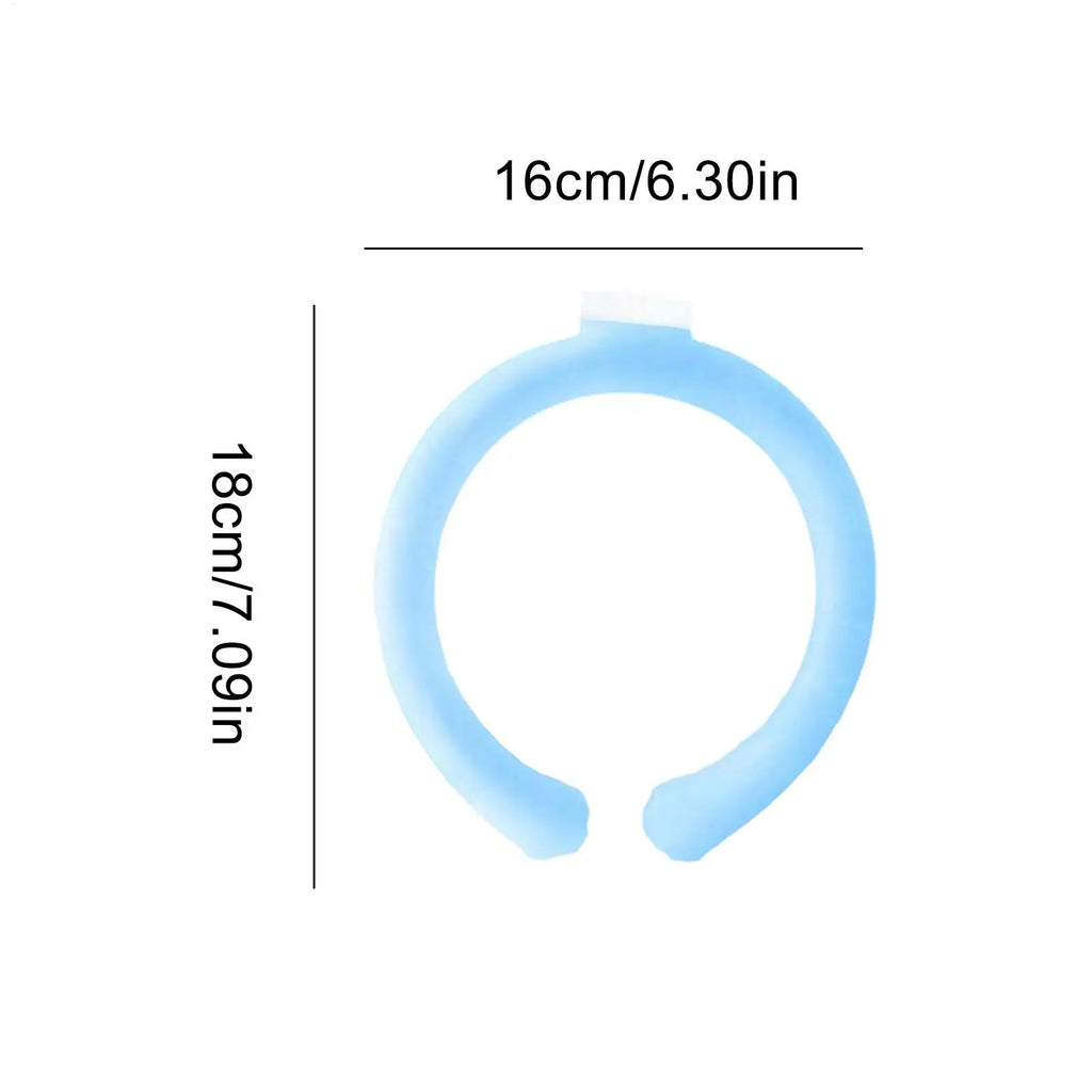 Summer Neck Cooler Tube Wearable Reusable Leakproof Chilly Cooling