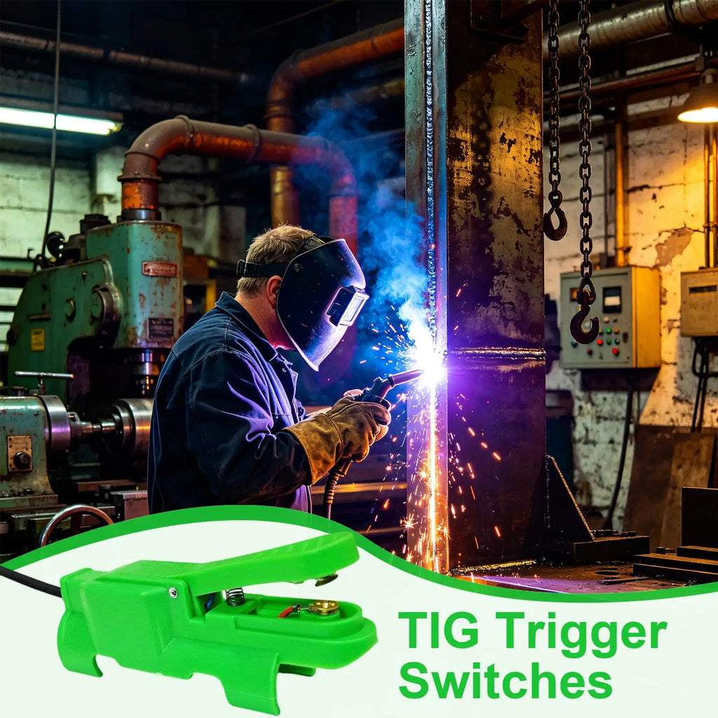Welding Touch Button Ergonomic Anti-slip Precise Quick Release Off