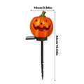 Halloween Solar Lights Cute Waterproof Resin Landscape Lamp Pumpkin
