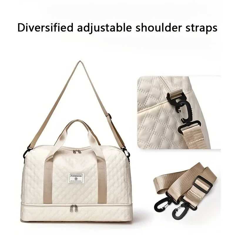 Lightweight Large Travel Duffle Bag – Gym Weekender Overnight Travel Duffle Bag Zpaxo