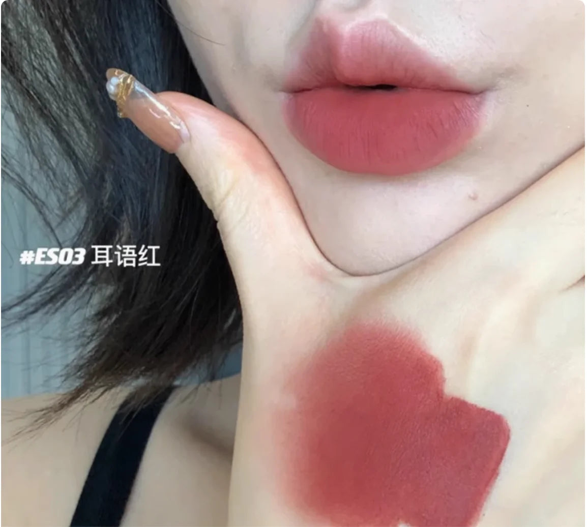 Into You Espresso Lip Tint Matte Rich Velvet Lipgloss Intoyou Zpaxo